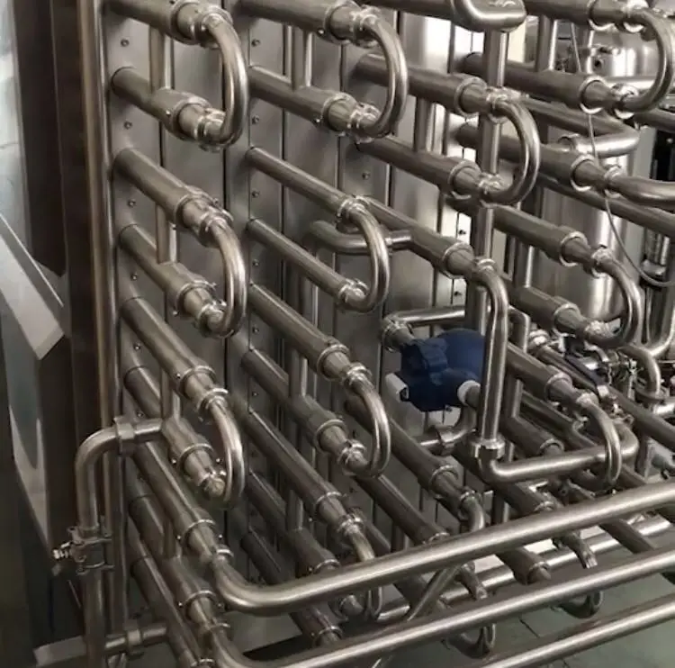 Factory Price 2t Full Automatic Uht Tube Type Sterilizer Machine