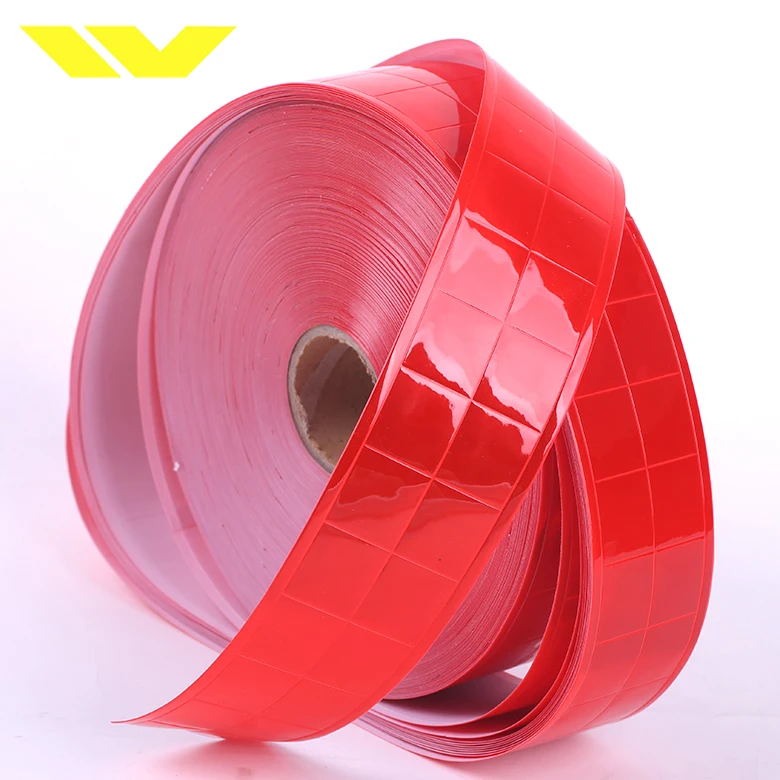 Светоотражающая полоса из ПВХ в стиле ретро для предупредительных знаков