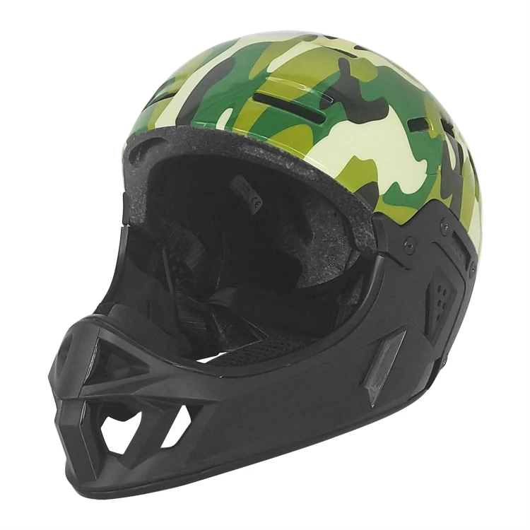 New Design In-mold Full Face BMX Racing Bike Helmet