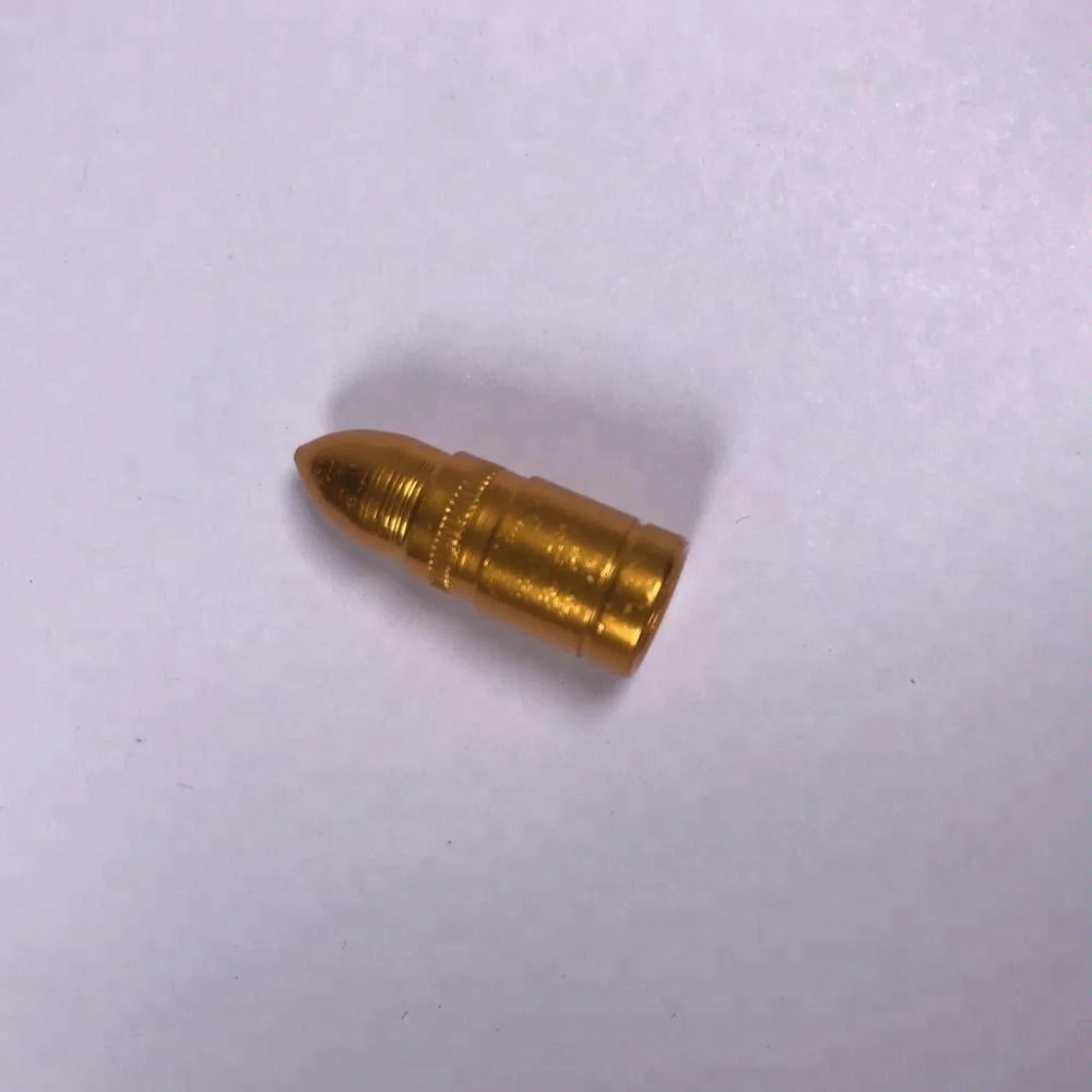 CNC bullet car tire air stem valve cap
