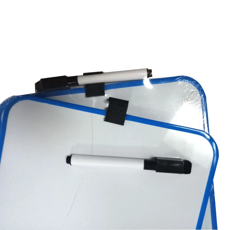 Melamine Surface Marker Board Dry Erase Lapboard White Board With Strong Frame Edge