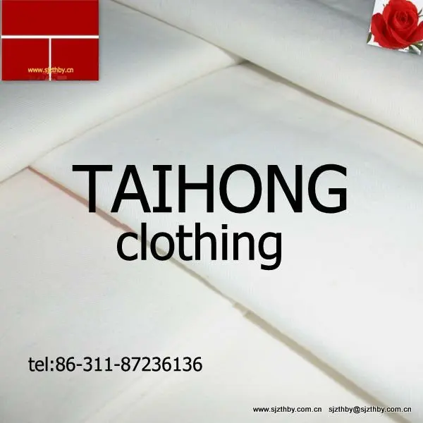 wholesale indian plain white cotton fabric types price