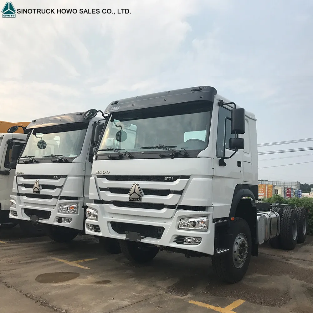 
Howo sinotruk 6X6 420/371 hp heavy duty Tractor truck with low price 