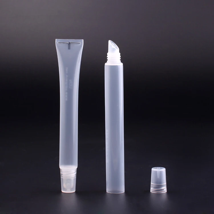 
custom made cosmetic lipgloss tube packaging/container 