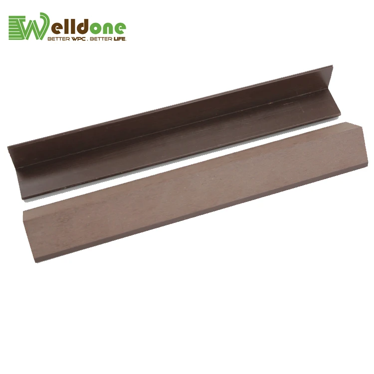 wpc end cover end cap facias board for outdoor deck use