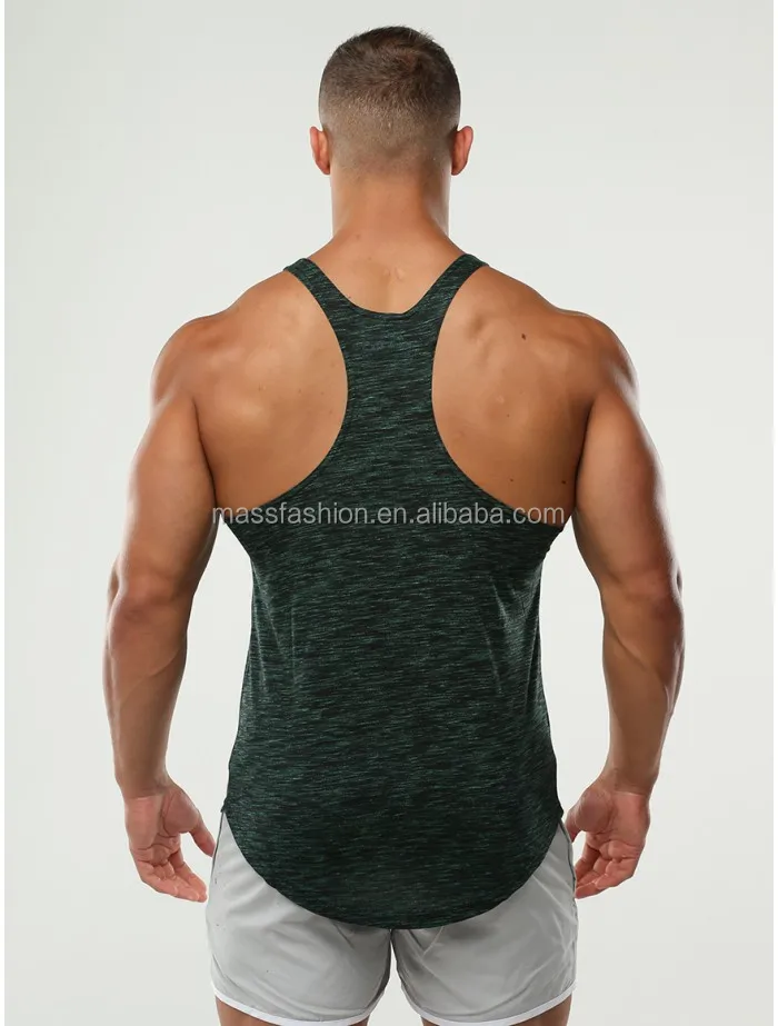 Men Custom Stringer Tank Top Plain Tanks With Private Label