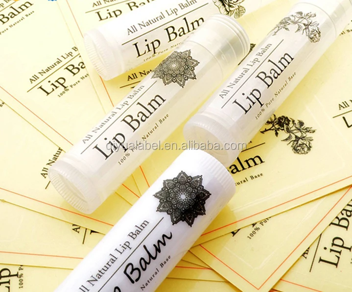 Custom background and text color black white clear sticker transparent label