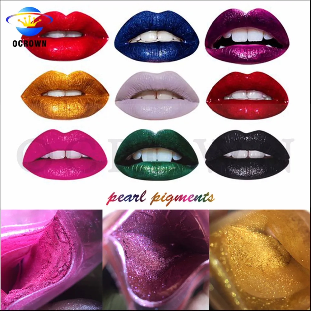 Candy Colors Pearl Pigment Eye Shadow Powder Metal Luster Car Paint Plastic Coating Pigment