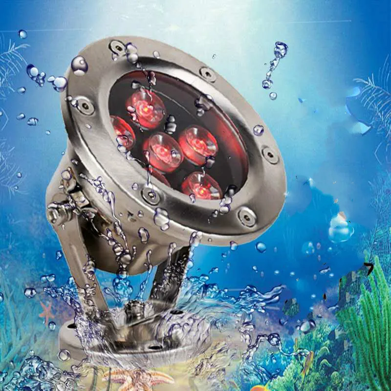 CE&ROHS DC24V  IP68 led super bright RGB 3in1 dmx 512 swimming pool led light underwater light