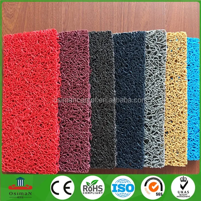 15mm Heavy Duty High Quality Anti-slip PVC Coil Mat, Rubber Carpet