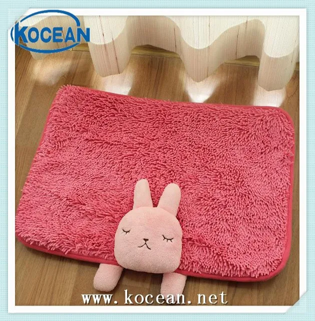 chenille mat cartoon etyo, children bathoom plating
