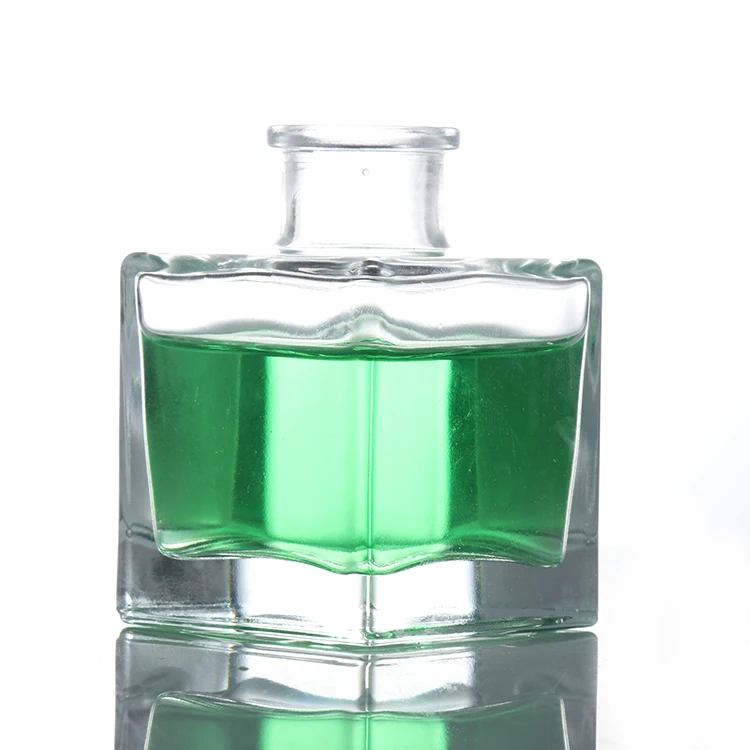 
Wholesale empty car round diffuser aroma clear glass bottle aromatherapy essential oil bottles 