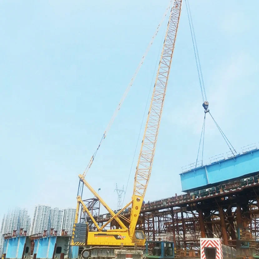 XCMG 120 ton crawler crane XGC130 used rc crawler crane for sale