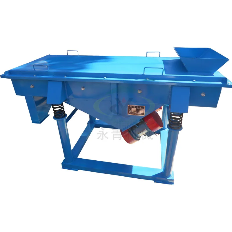 linear vibrating screen equipment for earth soil/dirt