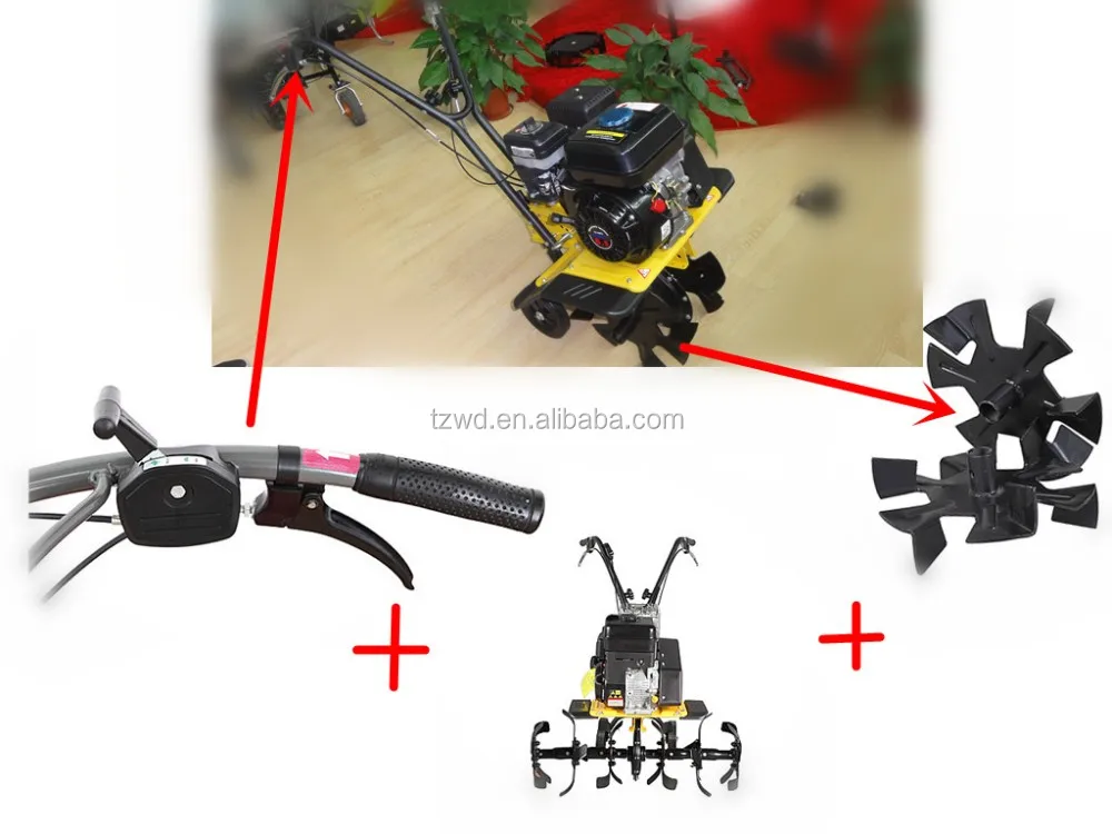 
New style 2 forwards & 1 reverse Garden/Farm tiller(BK-55) 