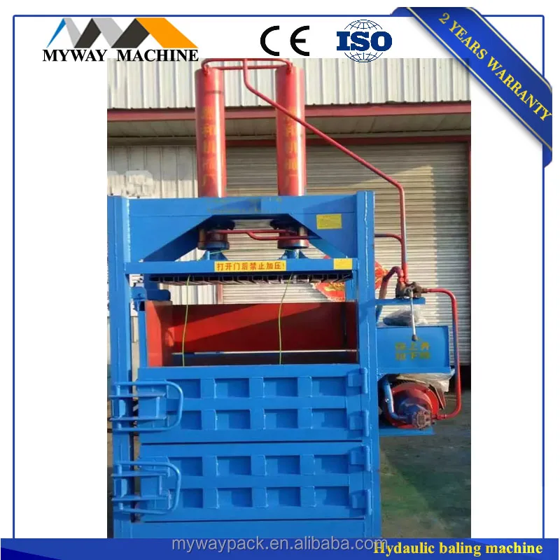 Aluminum can /scrap metal hydraulic baler for sale