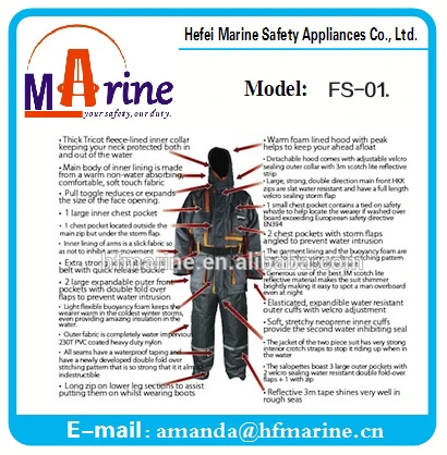 good quality floatation suit