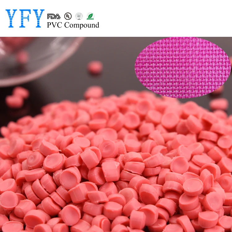 ПВХ зерна для экструзии Текстильная обложка