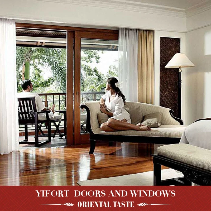 
aluminum slat french interior barn sliding door with screen wood grain for living room 