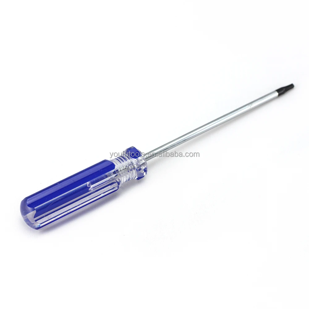 3.0*130mm PVC Handle T8 Torx Tamperproof Screwdriver For XBOX Repair