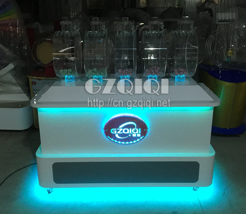 
Standard multi-cylinder lottery roulette machine with 5 charmbers 