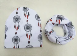 Spring Autumn Cotton Baby Beanie Hats Cartoon Print Newborn Hat Elastic Toddler Infant hat For Girls Boys Children Photo Props