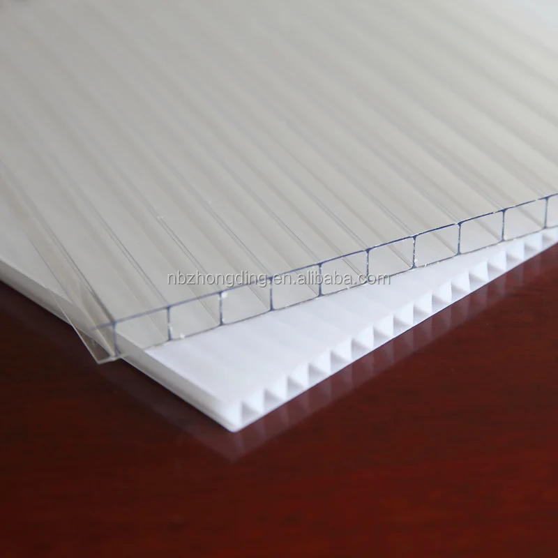 Top quality polycarbonate greenhouse translucent clear roofing plastic