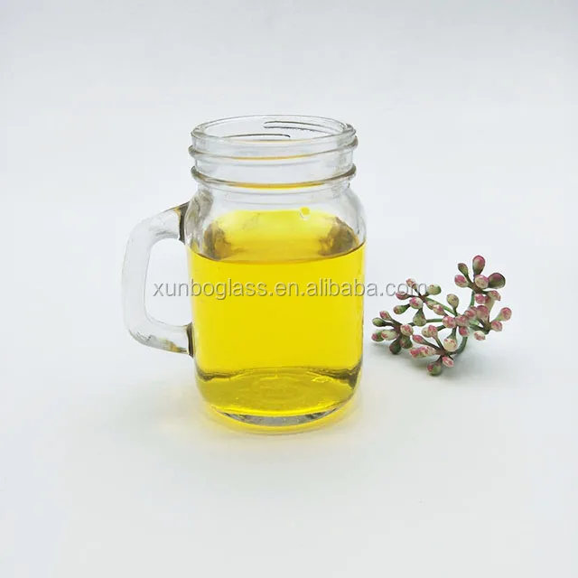4 oz 120ml spice glass jar with handle cheap glass jars