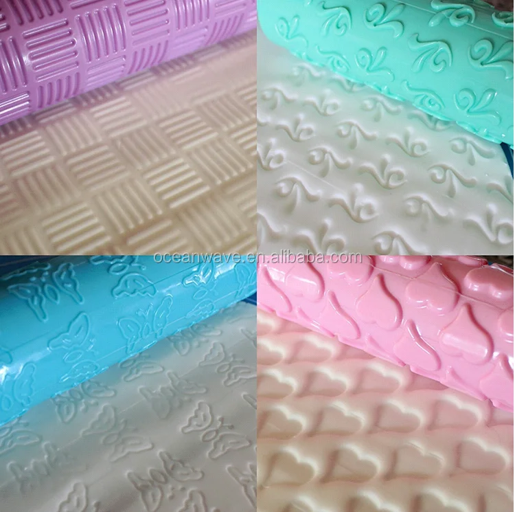 
Competitive Price Plastic Embossing Rolling Pin 