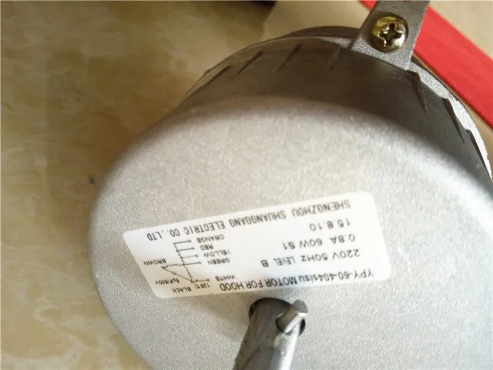 18 years China Manufacturer AC Single Phase Cooker Hood Motor