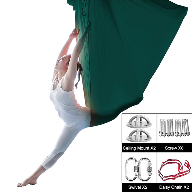 
High quality wholesale anti gravity aerial yoga hammock fabric 