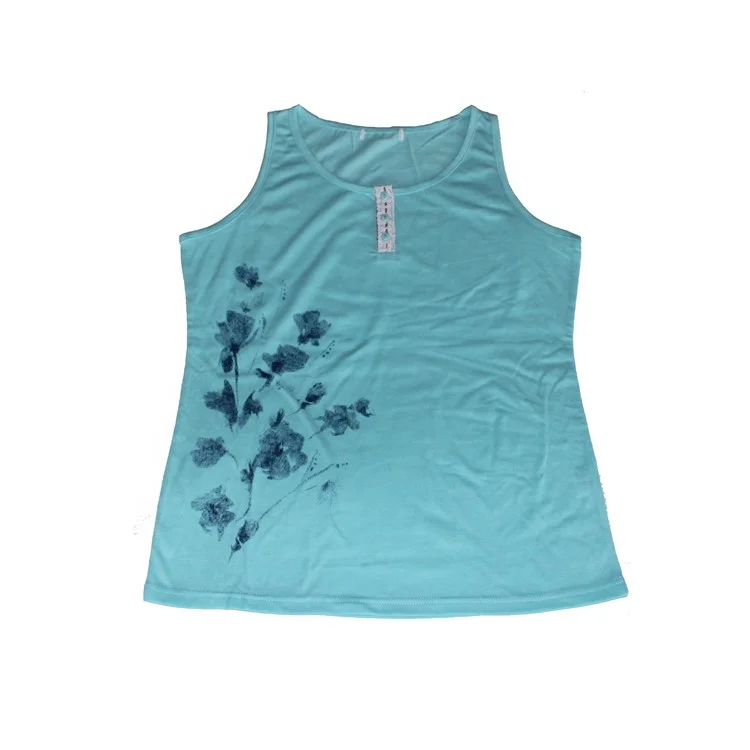 
Factory wholesale custom ladies pyjamas big sizes sleep tops and sleep bottoms 