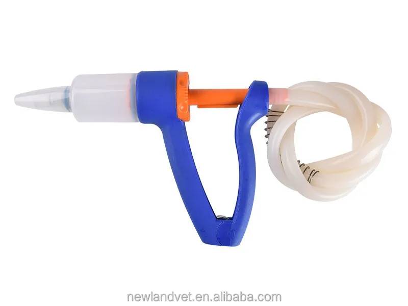 NL213 veterinary 60ml plastic drencher automatic derncher gun for animal