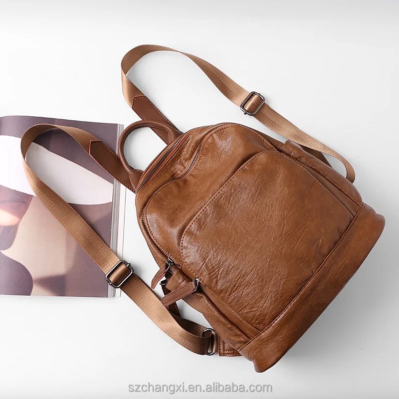 Fashion Shoulder Bag Rucksack PU Leather Women Girls Ladies Backpack Travel bag