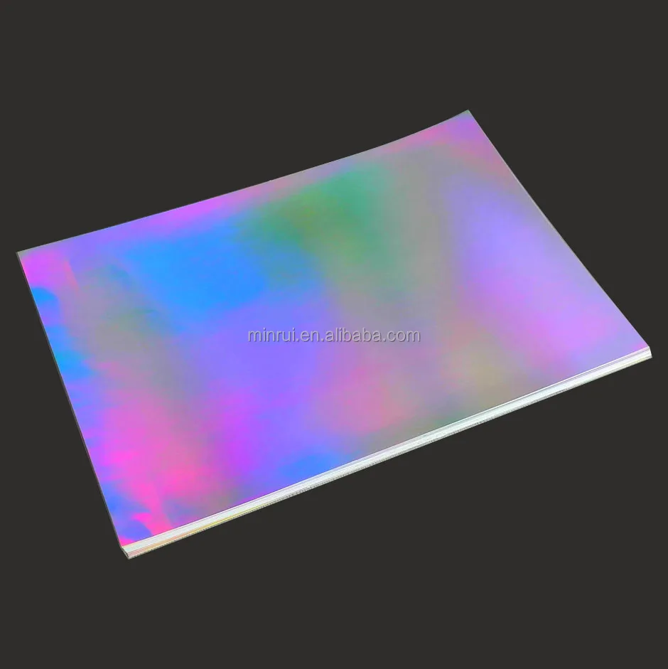 offer release liner 170g coated A4 paper laser holographic anti-counterfeit hologram sticker paper
