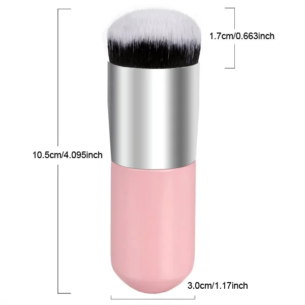 Ready To Ship Wholesale Single Chubby Makeup Brush BB Cream  Blush foundation Kabuki Brush