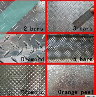 Китай поставщиком огнеупорные штукатурка выбито алюминиевого листа для тележки вагона