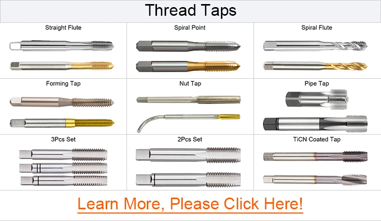 DIN40430 PG Thread Hand Pipe Thread Tap for Steel Pipe Tapping