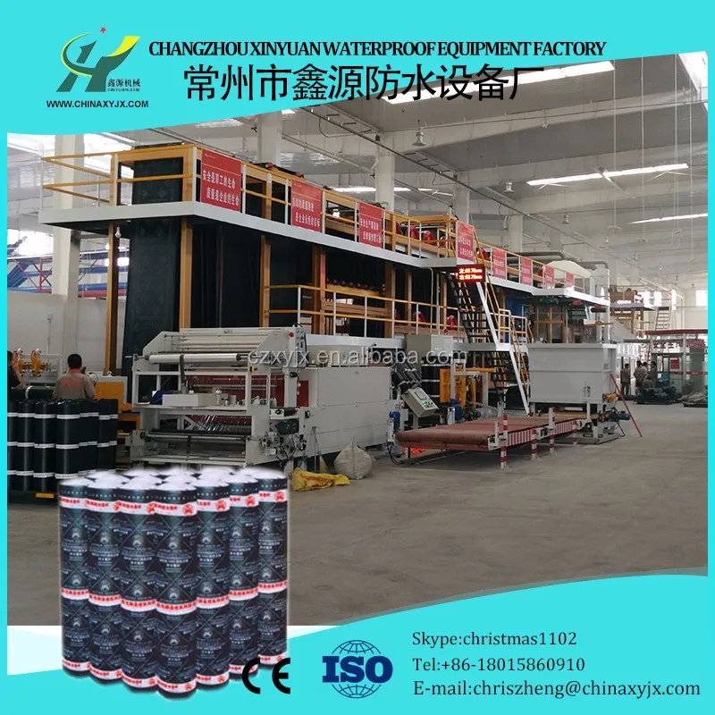New Design Bitumen Felt Roll Making Machine
