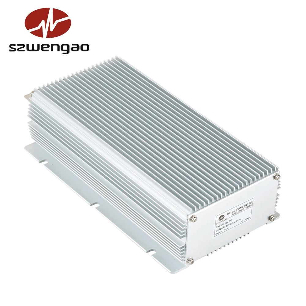 szwengao Factory Price DC-DC Power Converter step up 12v to 48v dc 20a