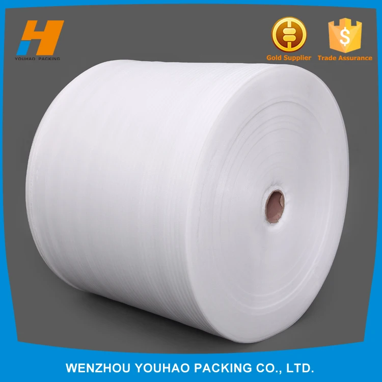 Cheapest Products Online Vapor Barrier Epe Roll/Extruded Polyethylene Foam 3-in-1 Blue Foam Backing