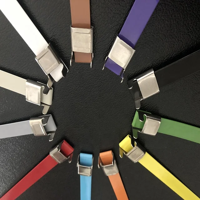 Кабельная Стяжка из нержавеющей стали с уксусной кислотой SS304 12,7X0,6 мм