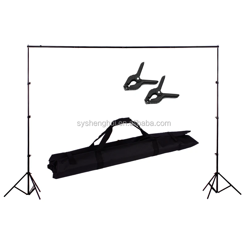 Muslin Photo Studio Backdrop Support Stand Green White Black Cloth Backgrounds