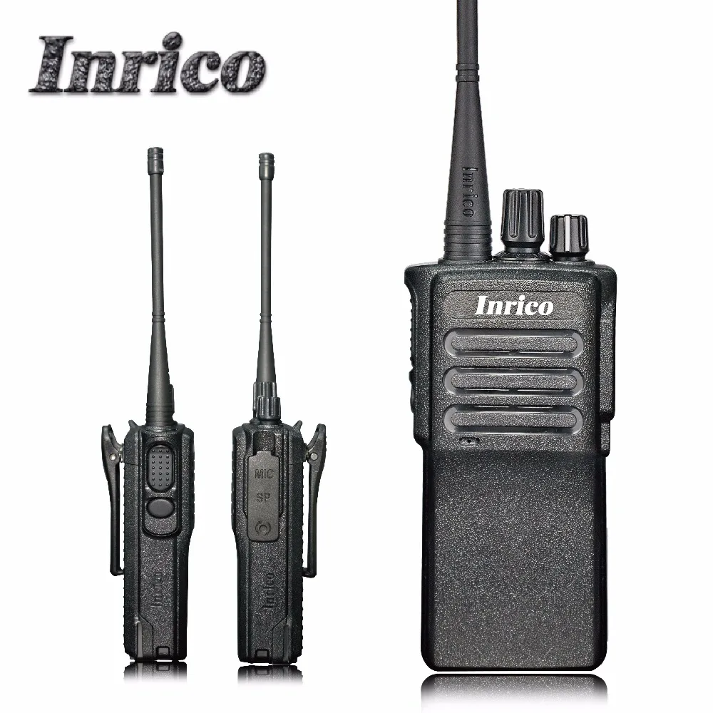 Высокочастотный полицейский Военный Мобильный приемопередатчик двусторонняя радиостанция Inrico IP3288