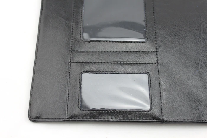 Wholesale 3 metal ring binders leather file folders