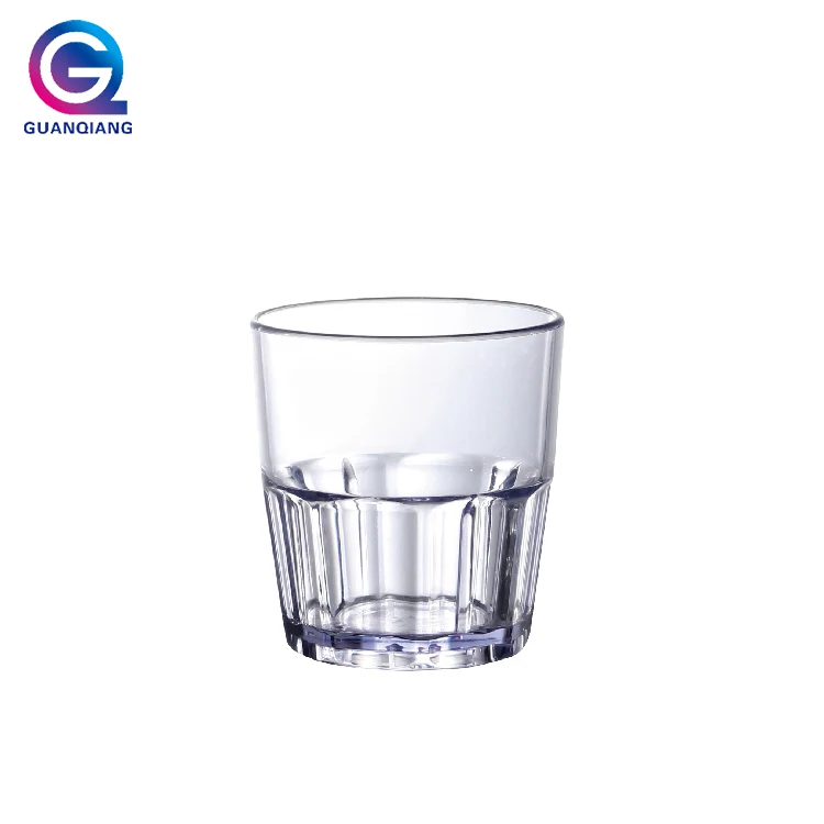 
6OZ 200ml AS plastic wine bar party plastic tea tumbler 