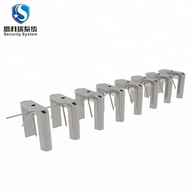Card collector control system tripod turnstile