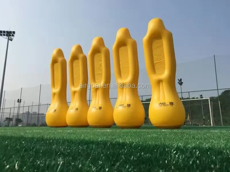 inflatable soccer dummy wall portable soccer wall