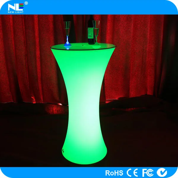 Современный дизайн светодиодный стол для ночного клуба перезаряжаемый барный с