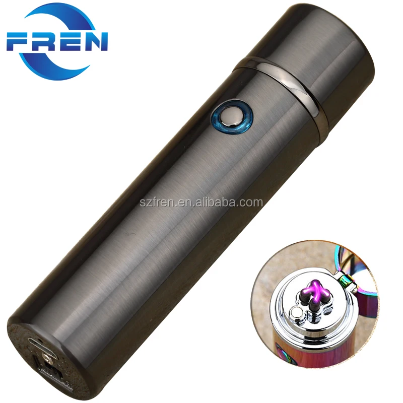Metal Cigar Pipe Lighter Electronic Rechargeable Flameless USB Smoking Accessories Lighters Best Business Gift